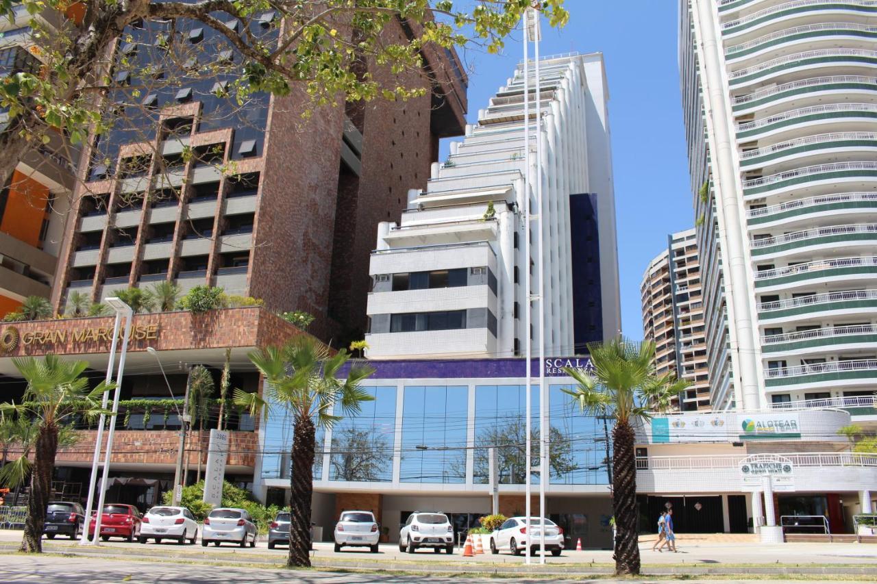 شقة 13 Flat Beira Mar Com Energia, Vaga, 3 Camas, Wi-Fi E Ar فورتاليز المظهر الخارجي الصورة